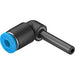 Festo QSL-6H Push-In L-Conn. Sold in Multiples Of 10 Only 153057 - FluidAirFittings