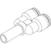 Festo QSY-6H-B Equal Y Tube X Stem Push in Sold in Multiples Of 10 Only 133145 - FluidAirFittings