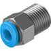 Festo QSM-1/8-6 Push in Fitting Sold in Multiples Of 10 Only 153307 - FluidAirFittings