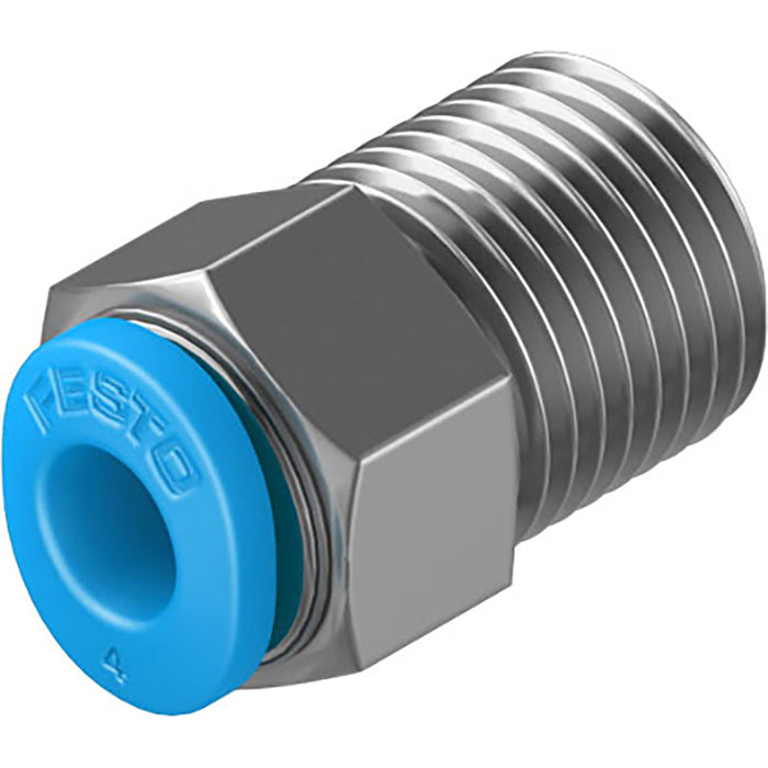 Festo QSM-M3-2 Male Stud Hex Body Sold in Multiples Of 10 Only 133027 - FluidAirFittings
