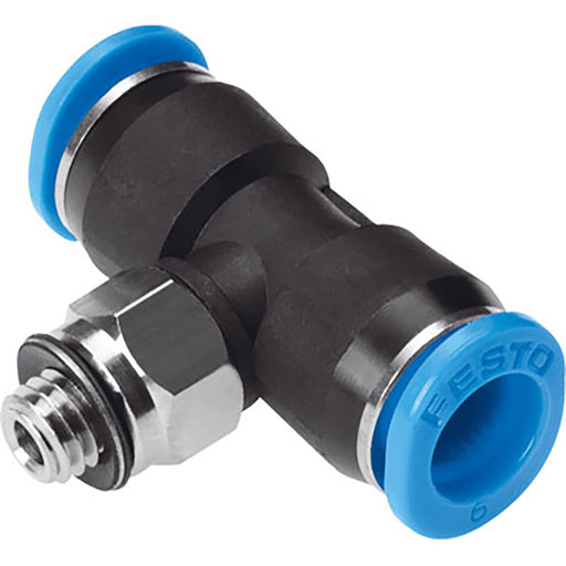 Festo QSMT-M5-4-100 Push in T Fit Sold in Multiples Of 100 Only 130784 - FluidAirFittings