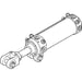 Festo 1/4" Female BSPT Hinge CYL 549733 - FluidAirFittings