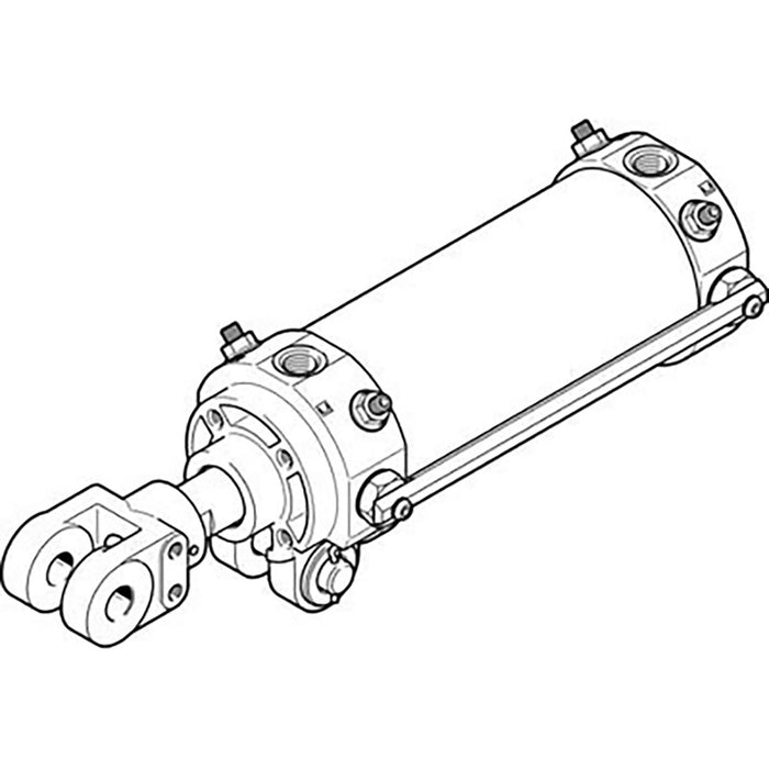 Festo 1/4" Female BSPT Hinge CYL 549552 - FluidAirFittings