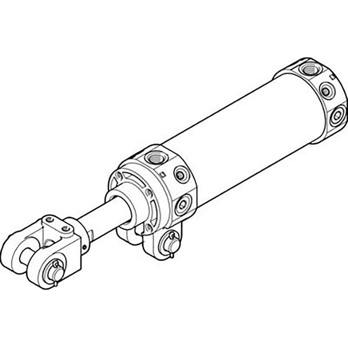 Festo 1/4" BSPP Hinge CYL 572359 - FluidAirFittings