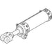 Festo 1/4" Female BSPT Hinge CYL 558093 - FluidAirFittings