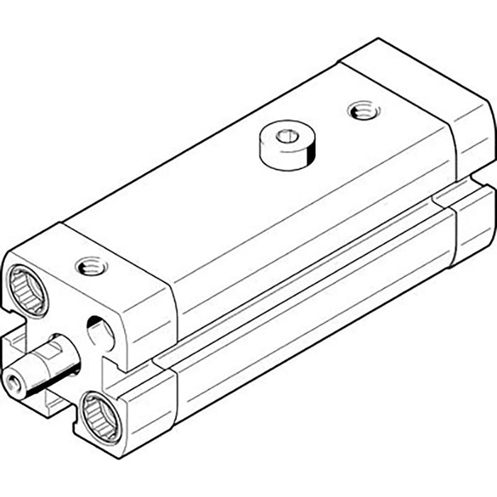 Festo M5 Metric Linear/Swivel Clamp 535439 - FluidAirFittings