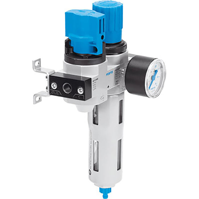 Festo 1/4" Regulator Manual On/Off Valve 185734 - FluidAirFittings