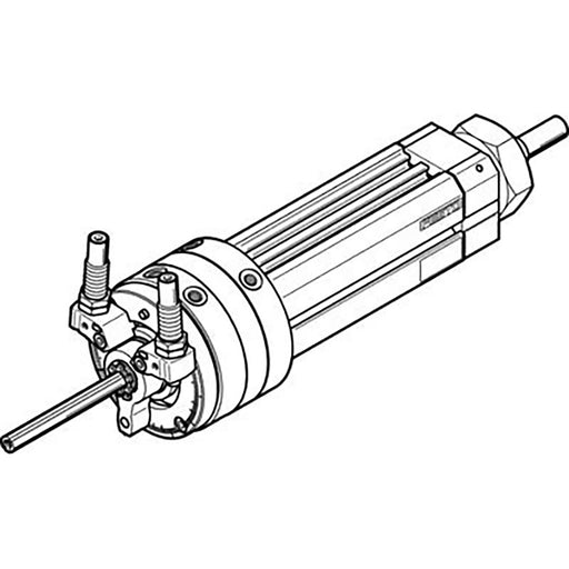 Festo M5 Female Metric Swivel/Linear Unit 556409 - FluidAirFittings