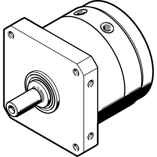 Festo M5 Female Metric Semi-Rotary 1145124 - FluidAirFittings