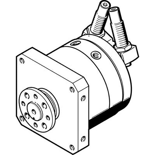 Festo M5 Female Metric Semi-Rotary 1145095 - FluidAirFittings