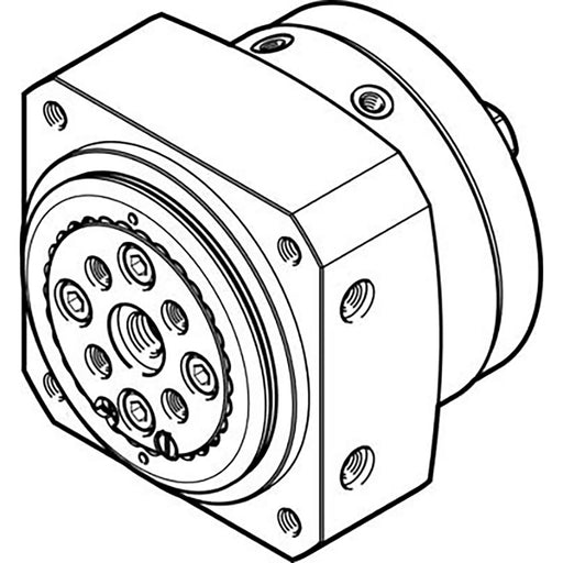 Festo M5 Female Metric Semi-Rotary 1369111 - FluidAirFittings