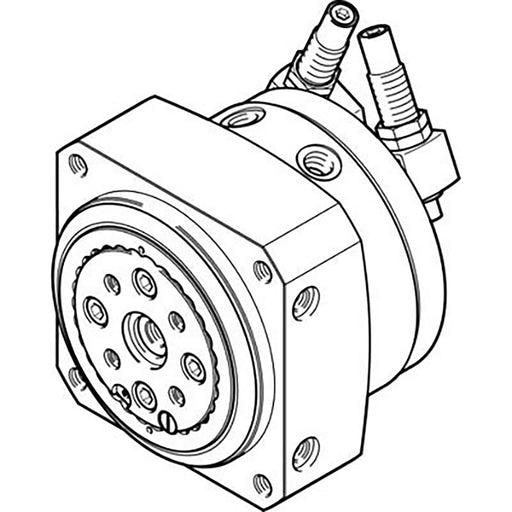 Festo M5 Female Metric Semi-Rotary 1369124 - FluidAirFittings