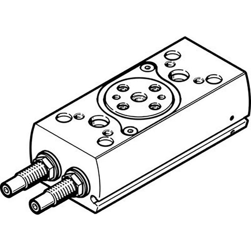 Festo M5 Female Metric Semi-Rotary 1427379 - FluidAirFittings