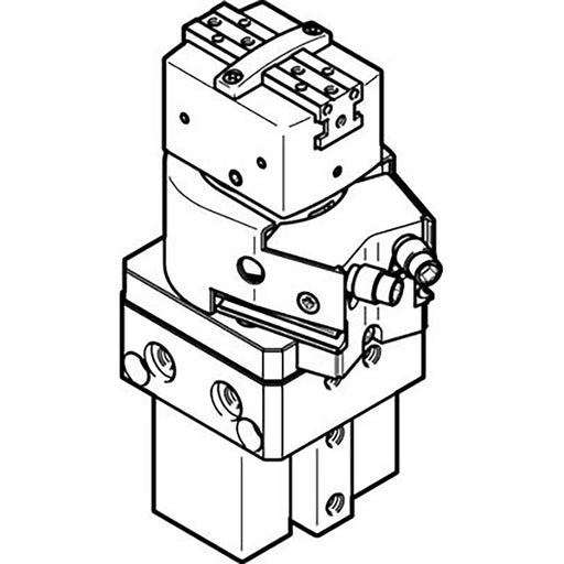Festo M5 Metric Swivel/Gripper Unit 1187956 - FluidAirFittings