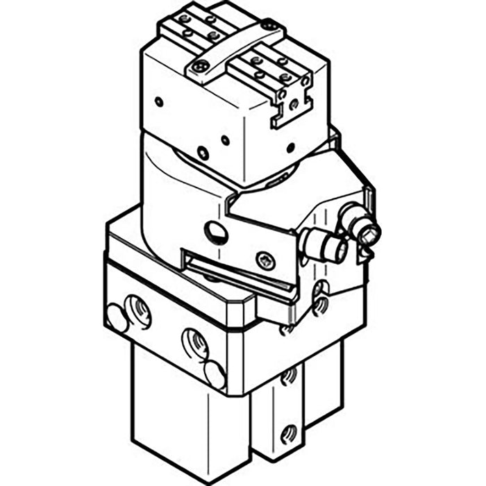 Festo M5 Metric Swivel/Gripper Unit 1187959 - FluidAirFittings