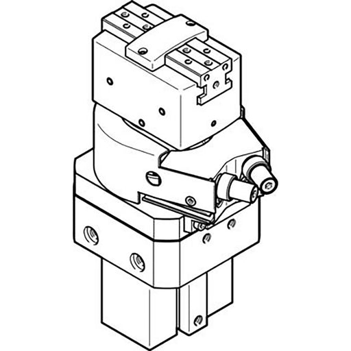 Festo M5 Metric Swivel/Gripper Unit 1187963 - FluidAirFittings