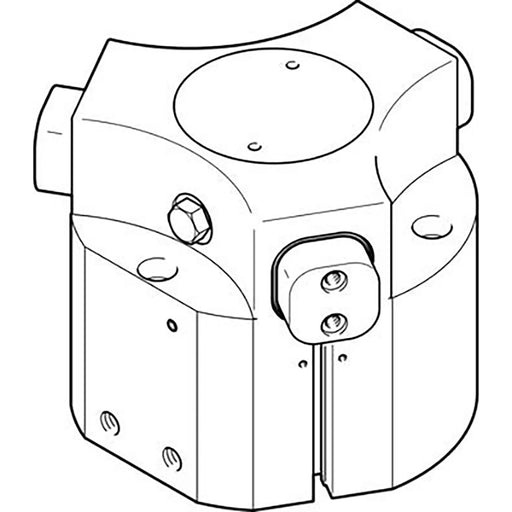 Festo M5 Metric Three-Point Gripper 1163041 - FluidAirFittings