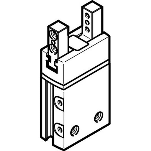 Festo M3 Metric Parallel Gripper 1254045 - FluidAirFittings