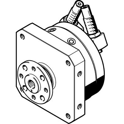 Festo M5 Female Metric Semi-Rotary Drive 547573 - FluidAirFittings