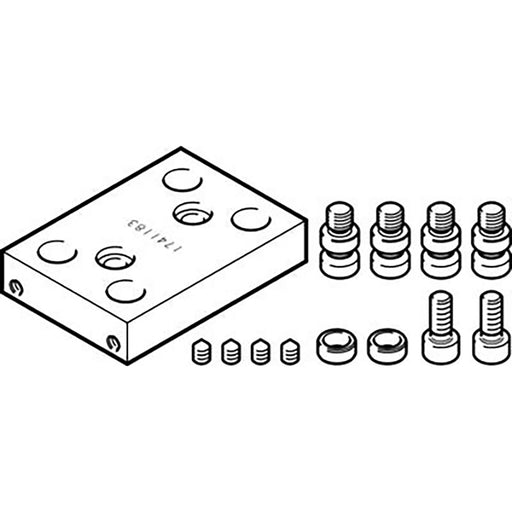 Festo Adapter Kit 2184322 - FluidAirFittings