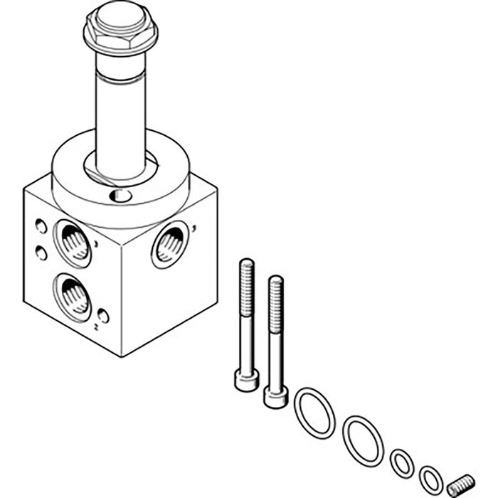 Festo VOFD-L50T-M32-MN-FGP14-10-F10 Valve 4515000 - FluidAirFittings