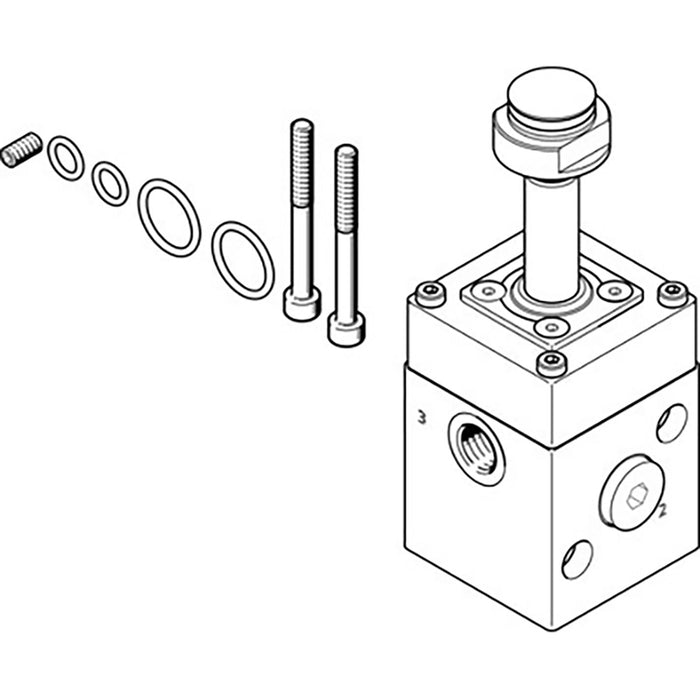 Festo VOFC-LT-M32C-M-FG14-F19A Valve 4514739 - FluidAirFittings
