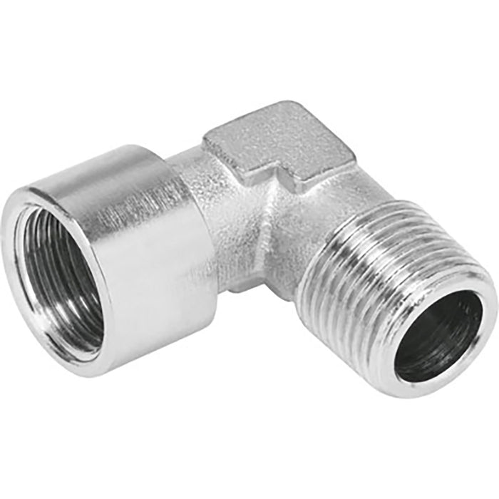 Festo 3/4" BSPT Male X 3/4" BSPP Female Equal 90° Elbow Sold in Multiples Of 10 Only 8030220 - FluidAirFittings
