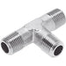 Festo 3/8" BSPT Male Tee Sold in Multiples Of 10 Only 8030253 - FluidAirFittings