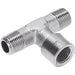 Festo 1/2" BSPP Female X 1/2" BSPT Male Tee Sold in Multiples Of 10 Only 8030258 - FluidAirFittings