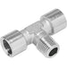 Festo 1/8" BSPT Male X 1/8" BSPP Female Tee Sold in Multiples Of 10 Only 8030241 - FluidAirFittings