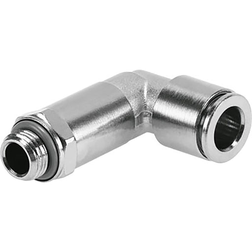 Festo NPQH-LL-G18-Q6-P10 Push-In 90° Ex Elbow Sold in Multiples Of 10 Only 578264 - FluidAirFittings
