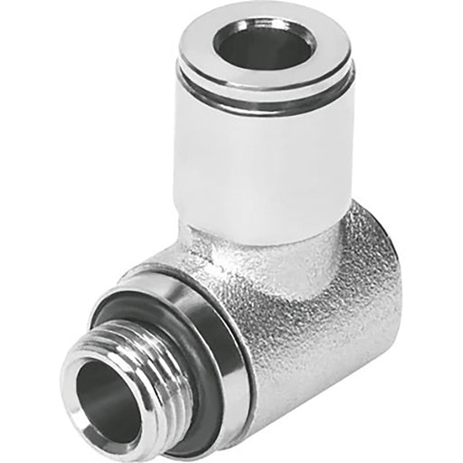 Festo NPQM-LK-G14-Q10-P10 Push-In 90° Elbow Sold in Multiples Of 10 Only 558823 - FluidAirFittings