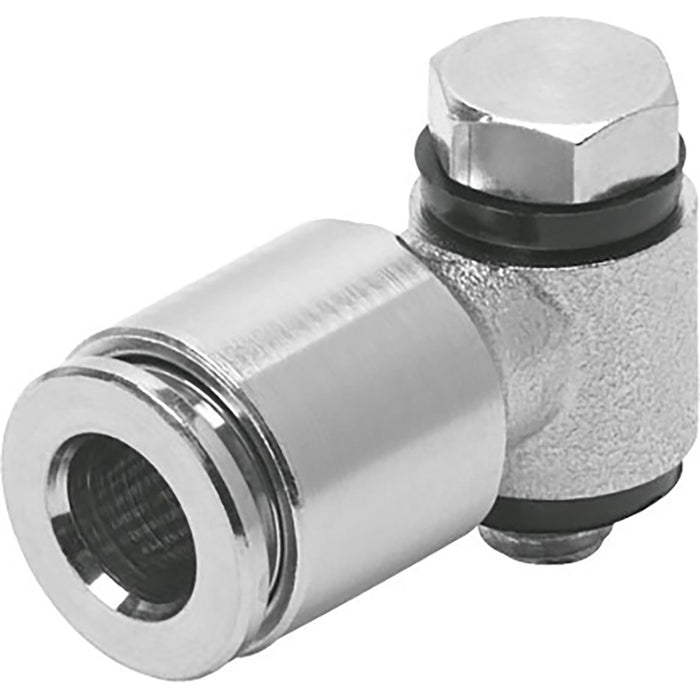 Festo NPQM-LH-G14-Q6-P10 Push-In 90° Elbow Sold in Multiples Of 10 Only 558832 - FluidAirFittings