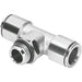 Festo NPQM-T-G14-Q6-P10 Push-In Tee Sold in Multiples Of 10 Only 558739 - FluidAirFittings