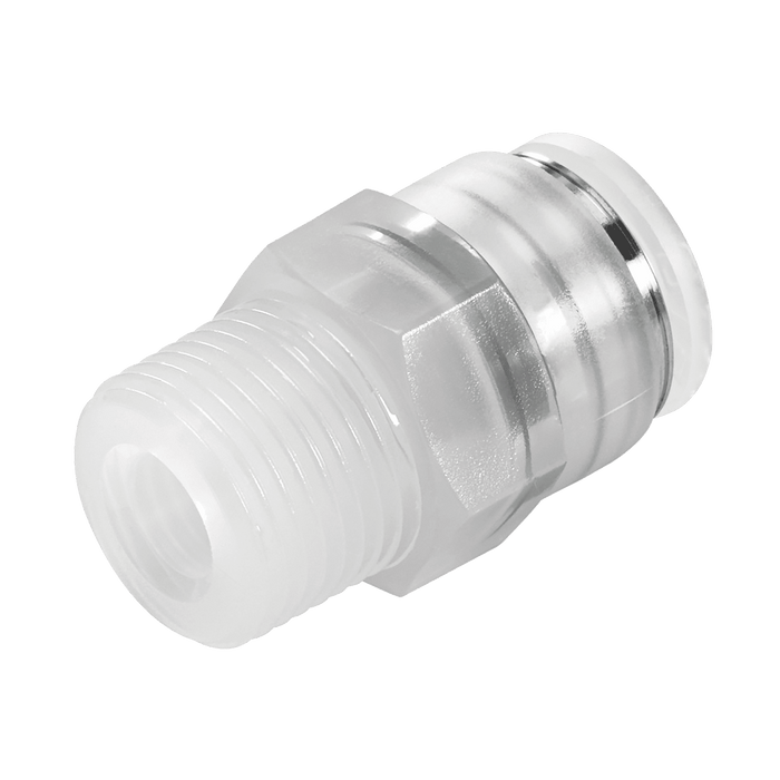Festo NPQP-D-R14-Q6-FD-P10 Push-In FITT Sold in Multiples Of 10 Only 133044 - FluidAirFittings
