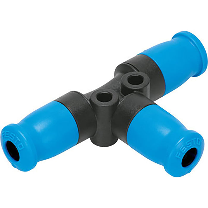 Festo NPKA-T-Q6-E-P10 Click Tee Conn 1590710 - FluidAirFittings