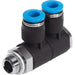Festo QSLV2-G3/8-8 Multi DISTRAIGHTIB 186228 - FluidAirFittings