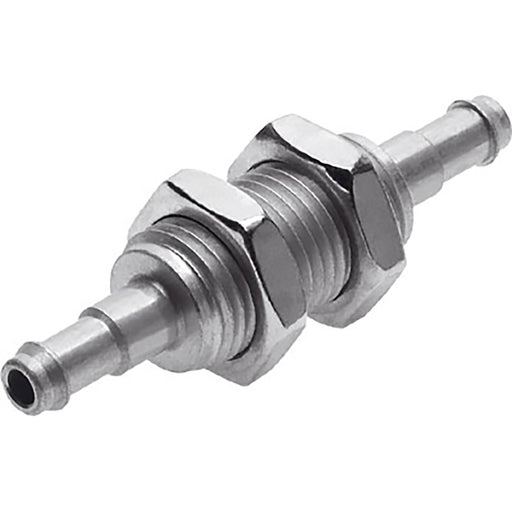 Festo SCN-PK-2 Barbed Bulkhead Fitting Sold in Multiples Of 10 Only 19528 - FluidAirFittings