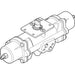 Festo 1/8" Female BSPP Single Acting Semi-Rotary Drive 552876 - FluidAirFittings