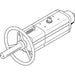 Festo 1/4" Female BSPP Single Acting Semi-Rotary Drive 553219 - FluidAirFittings