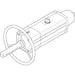 Festo 1/4" Female BSPP Single Acting Semi-Rotary Drive 8005045 - FluidAirFittings