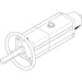 Festo 1/4" Female BSPP Single Acting Semi-Rotary Drive 8005071 - FluidAirFittings