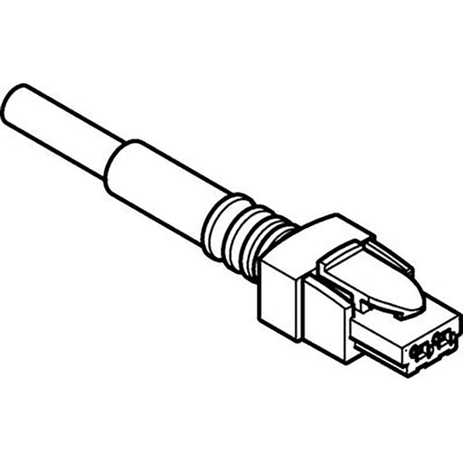 Festo NEBV-HSG2-P-0.5-N-LE2 Socket with Cable 566666 - FluidAirFittings