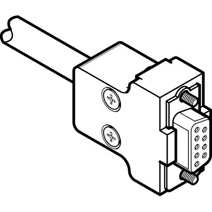 Festo KMP6-09P-8-10 Connecting Cable 531186 - FluidAirFittings