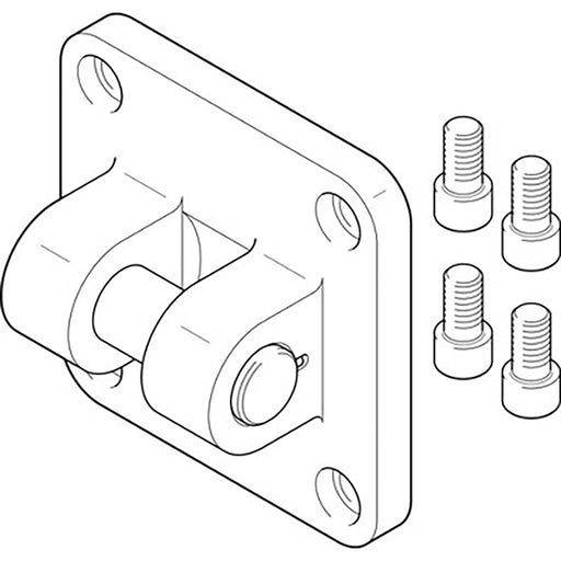 Festo Size 160 Swivel Flange 152597 - FluidAirFittings