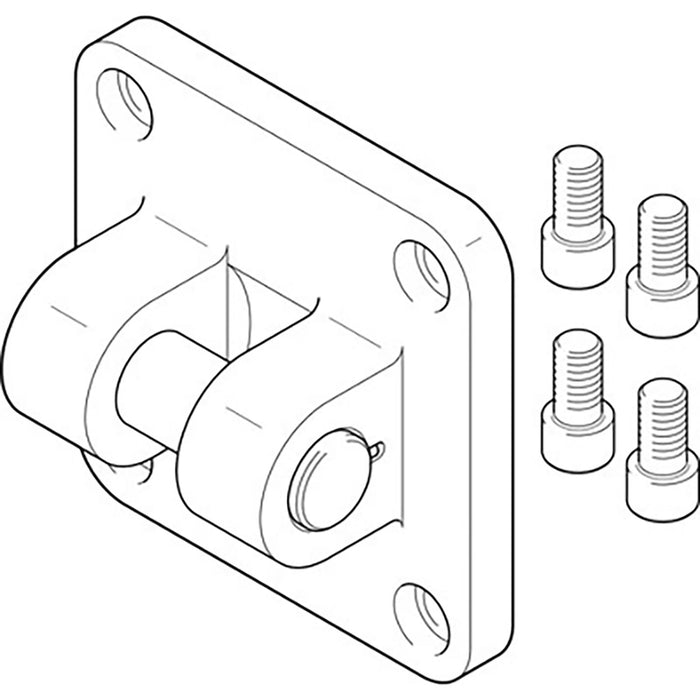 Festo Size 160 Swivel Flange 152597 - FluidAirFittings