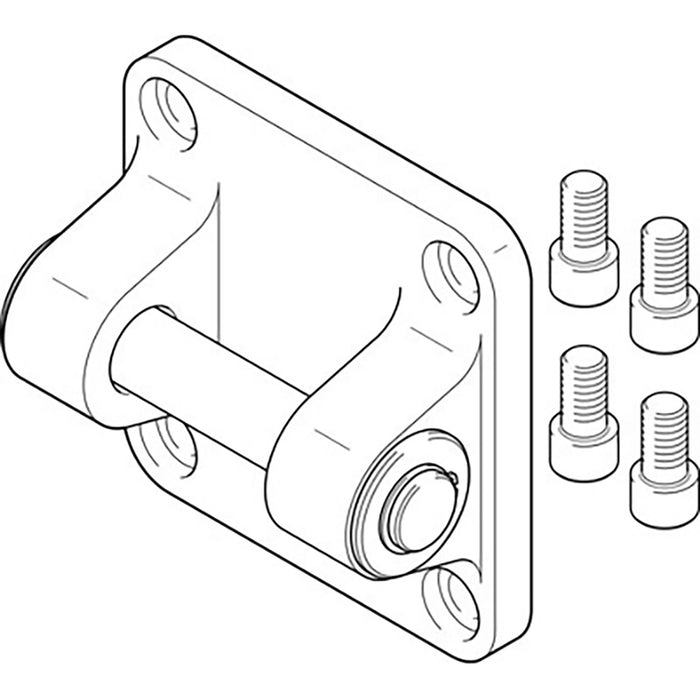 Festo Size 320 Swivel Flange 157513 - FluidAirFittings