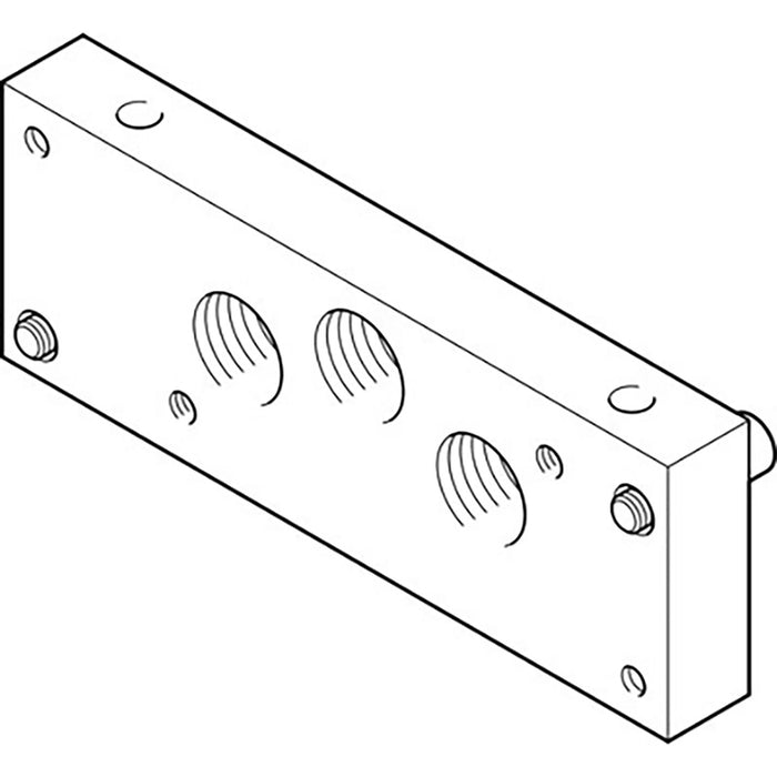 Festo IEPR-04-D-3-NPT End Plate 18881 - FluidAirFittings