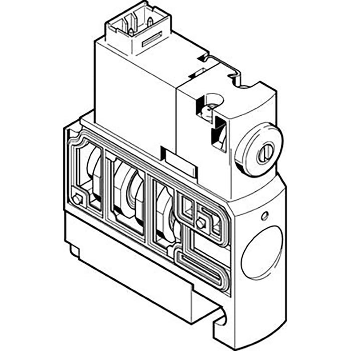 Festo CPVSC1-M5H-J-H-M5 Solenoid Valve 547383 - FluidAirFittings