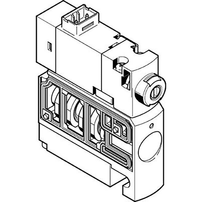 Festo CPVSC1-M1LH-M-T-M5 Solenoid Valve 547306 - FluidAirFittings